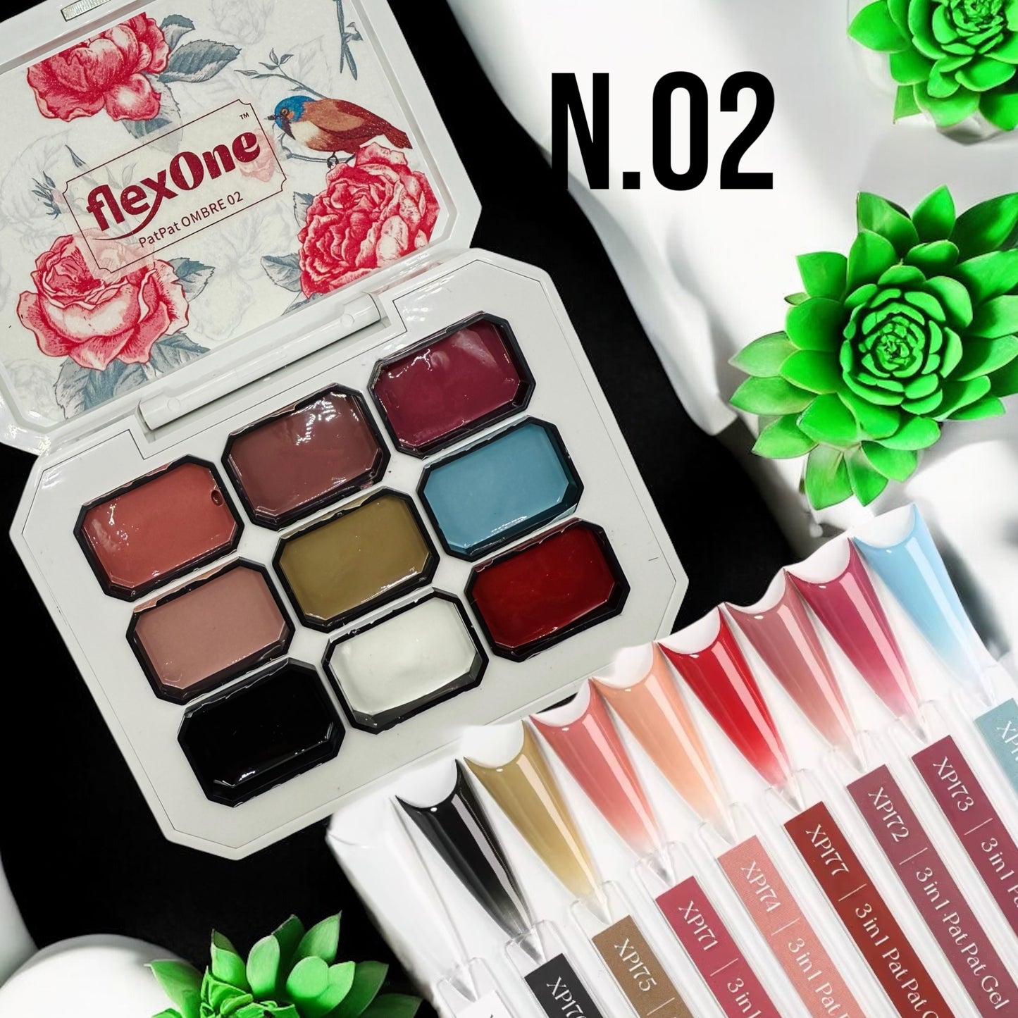 FlexOne Pat Ombre Gel Sets