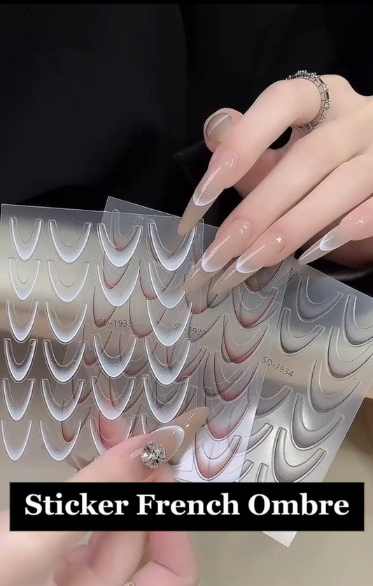 Sticker for French Ombre