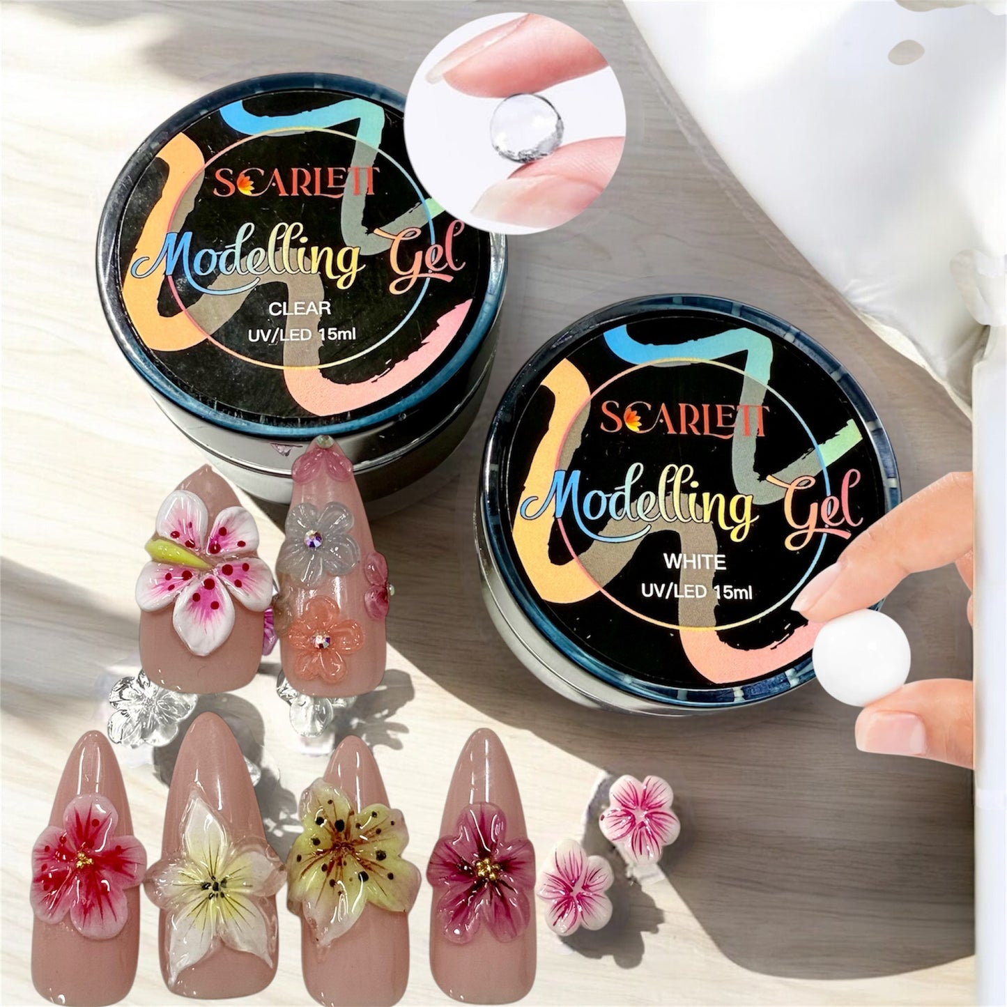 Molding 3D Sculpture Solid Gel non sticky