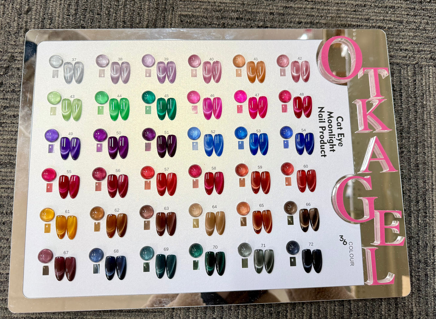 OTKA Moolight Cat Eye Gel Polish set 36 colors part 2
