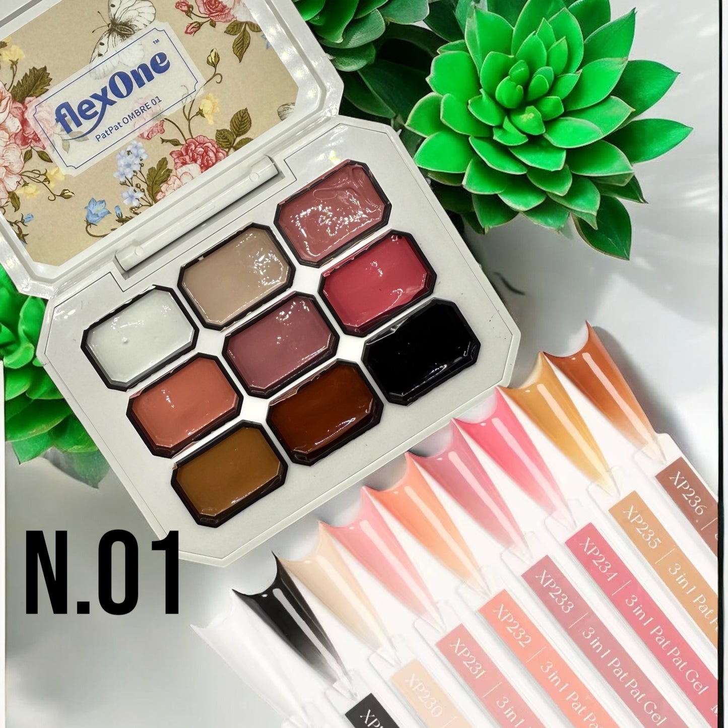 FlexOne Pat Ombre Gel Sets