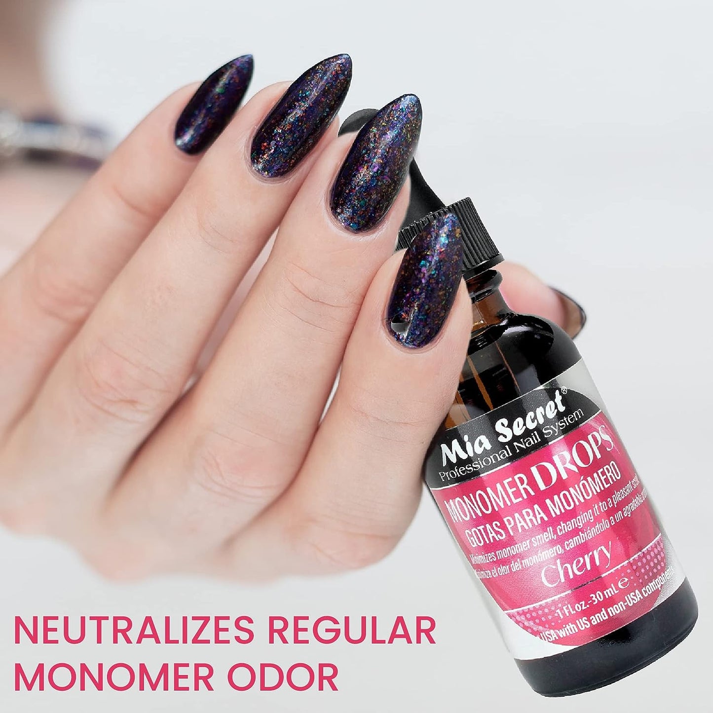 Mia Secret Monomer Drops Cherry Scent 1oz