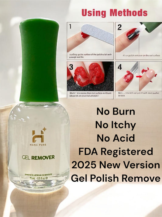 HANG Gel Remover 2025 FDA Registered No Burn No Itchy