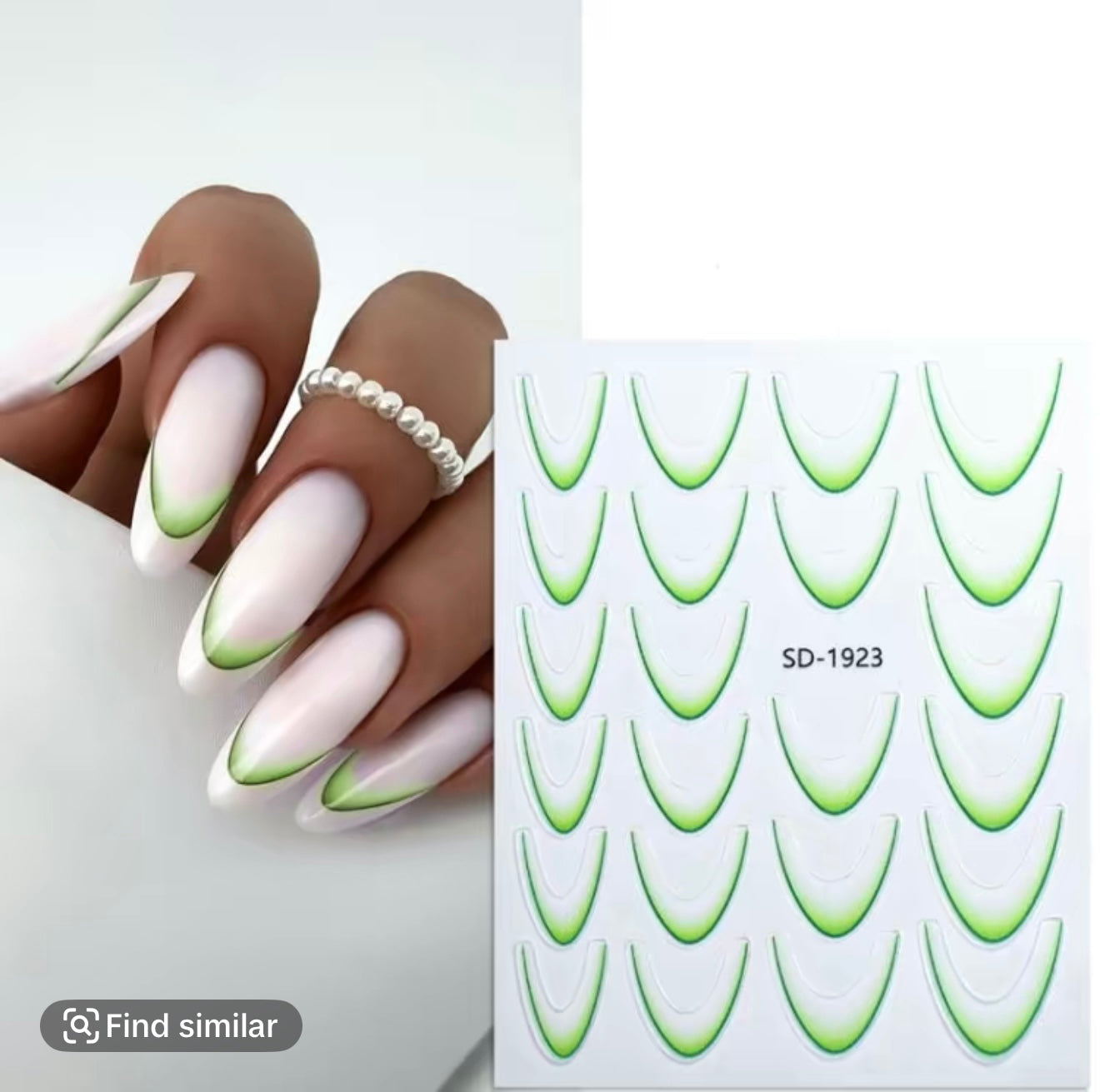 Sticker for French Ombre