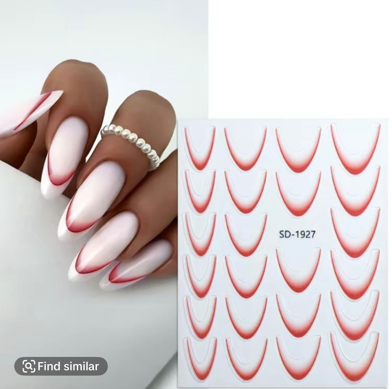 Sticker for French Ombre