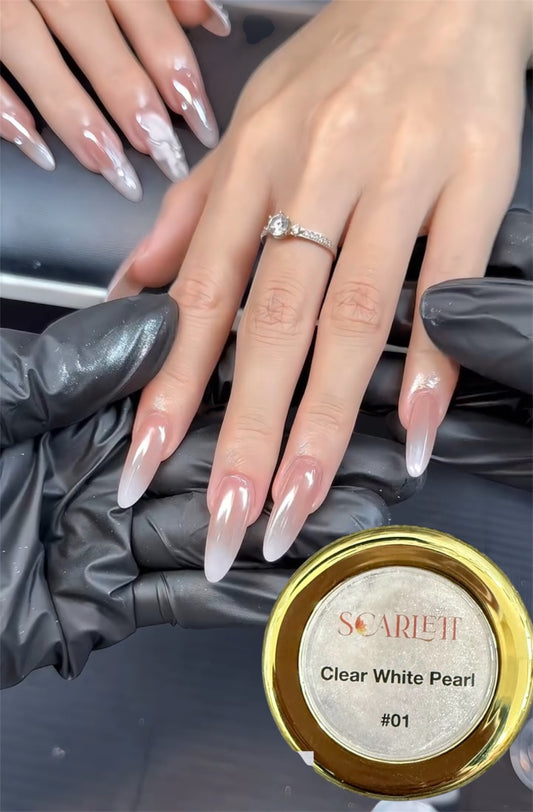 Super Clear Glass Chrome powder- 2grams each jar