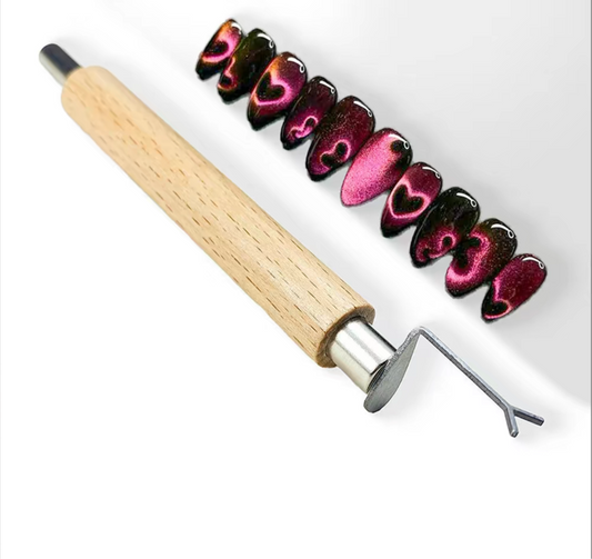 Heart tool to make Cat eye heart design effect