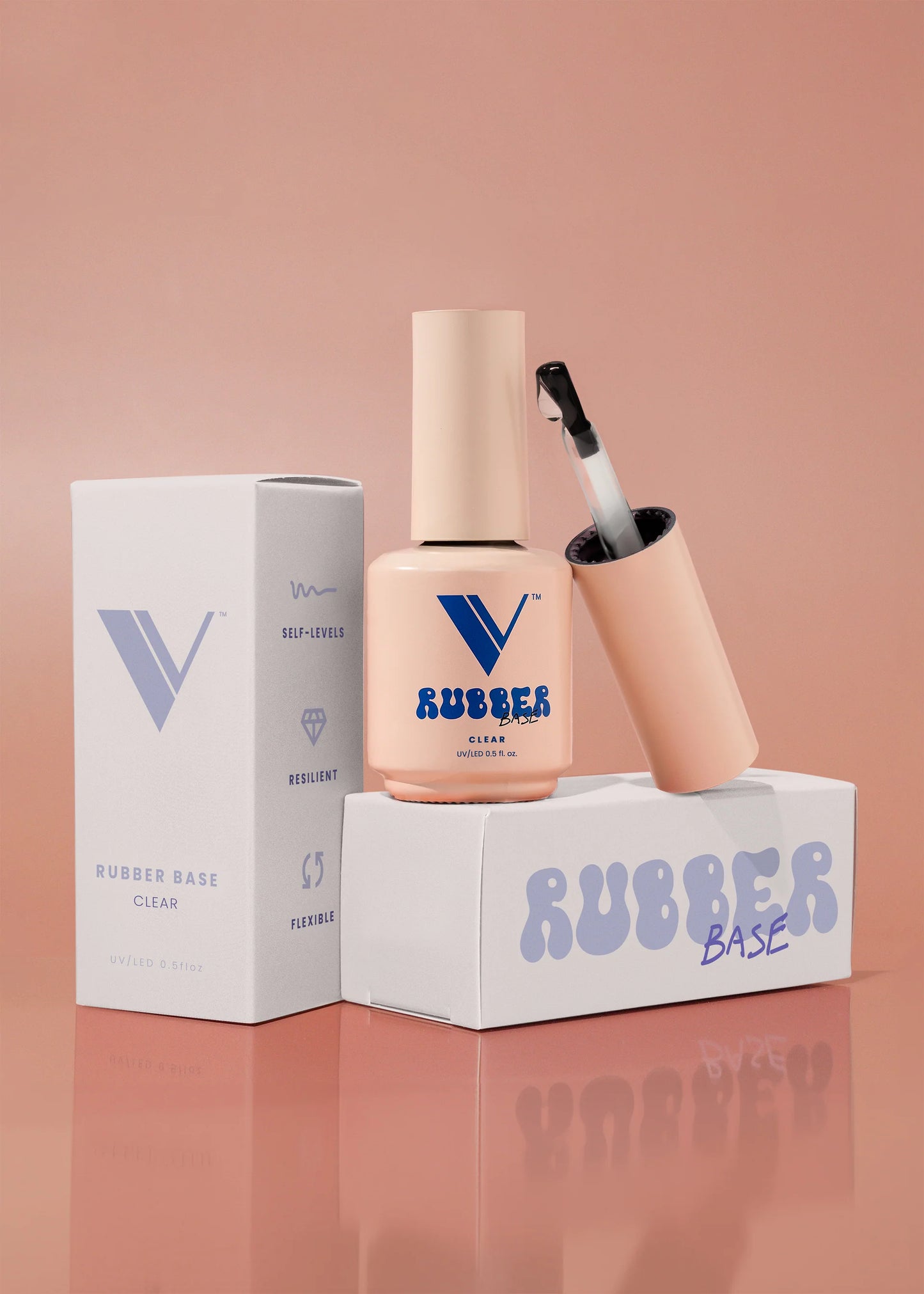 Valentino Beauty Pure Rubber Base CLEAR gel