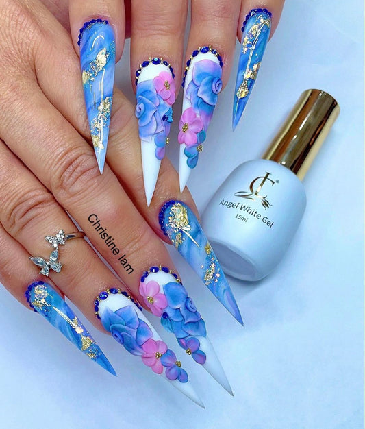 CL CLLAM GLAM Angel White Gel and Evil Black Gel