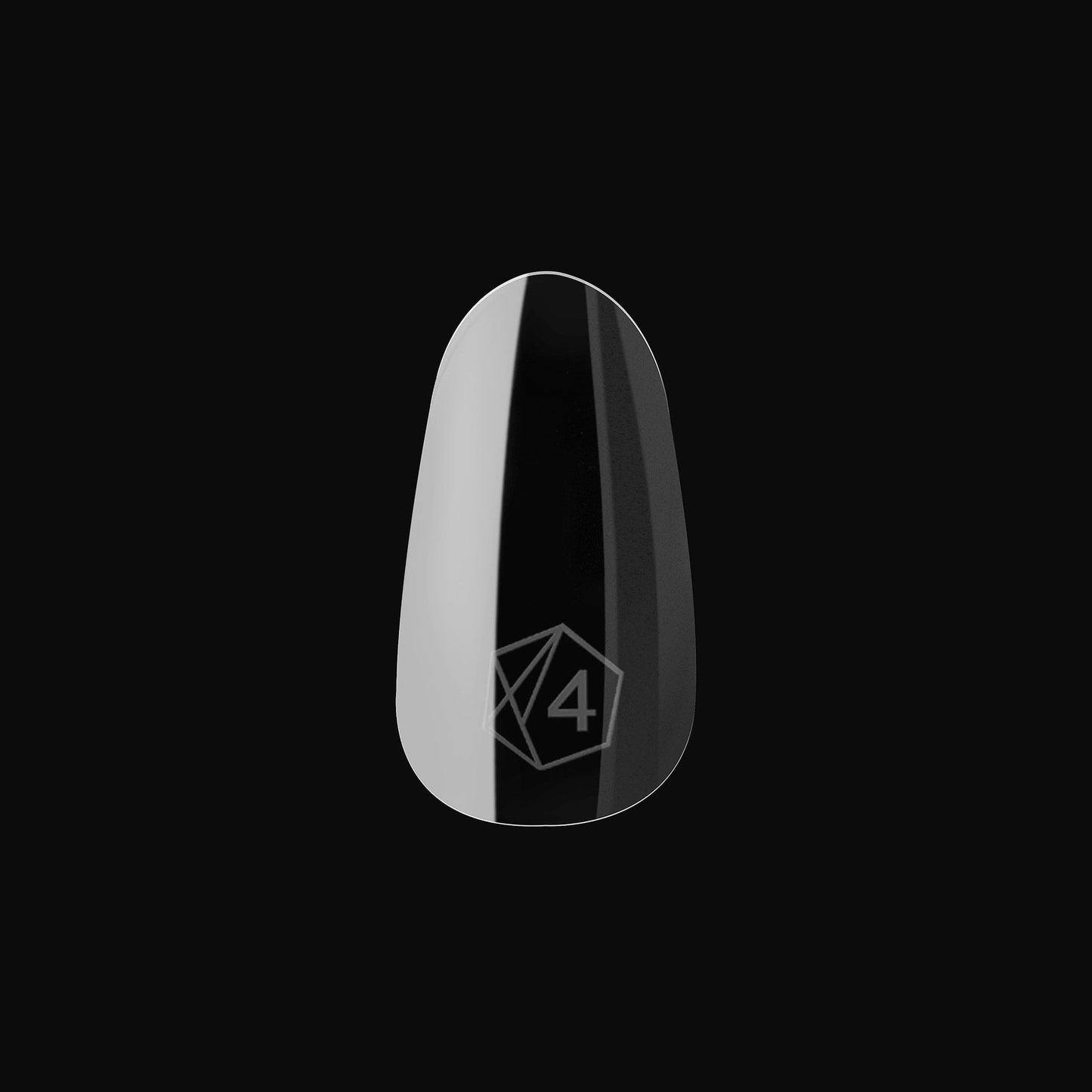 GEL-X NATURAL ROUND SHORT BOX OF TIPS - PRO (600PCS)