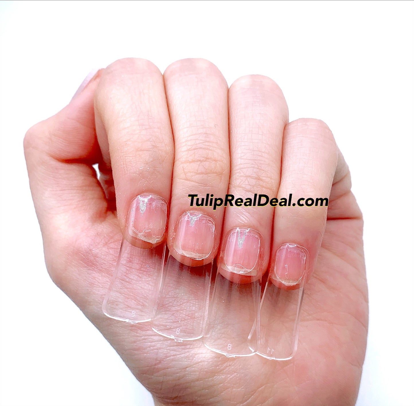 Duck Feet PRESS ON FULL COVER GEL nail tips