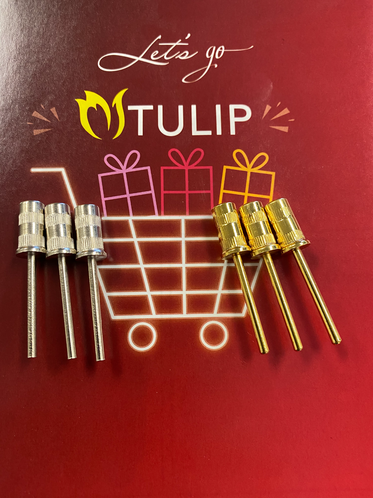 3pcs 3/32" Mandrel Drill Bit- For Nail Drill/File