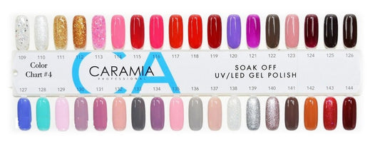 Caramia Gel Polish Color - 109 to 144
