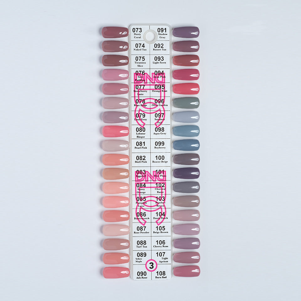 DND DC Gel Polish Color - 73 to 108
