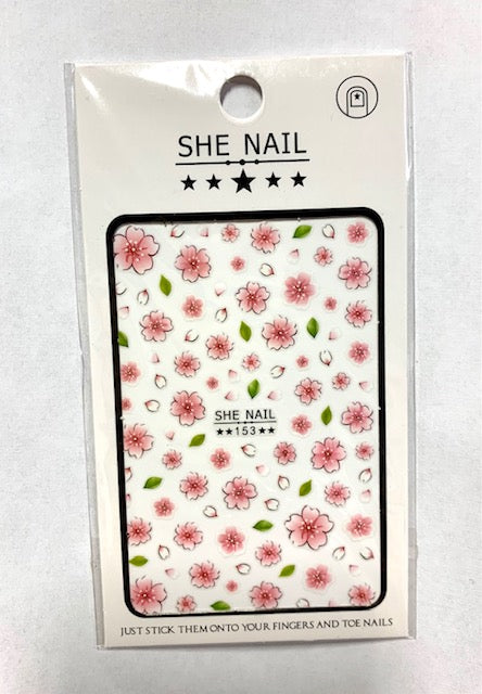Sticker Flower Light Pink