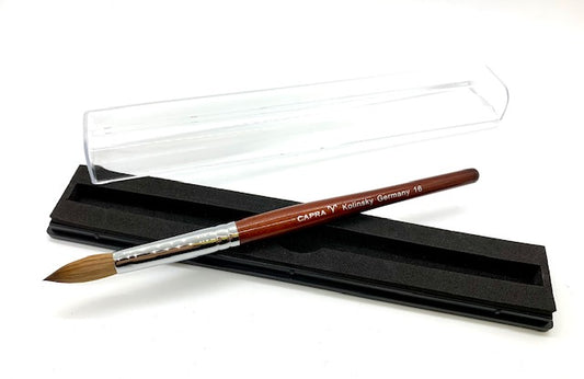 CAPRA Acrylic Kolinsky Germany Brush Size 14-16-18