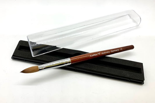 CAPRA Acrylic Kolinsky Germany Brush Size 14-16-18