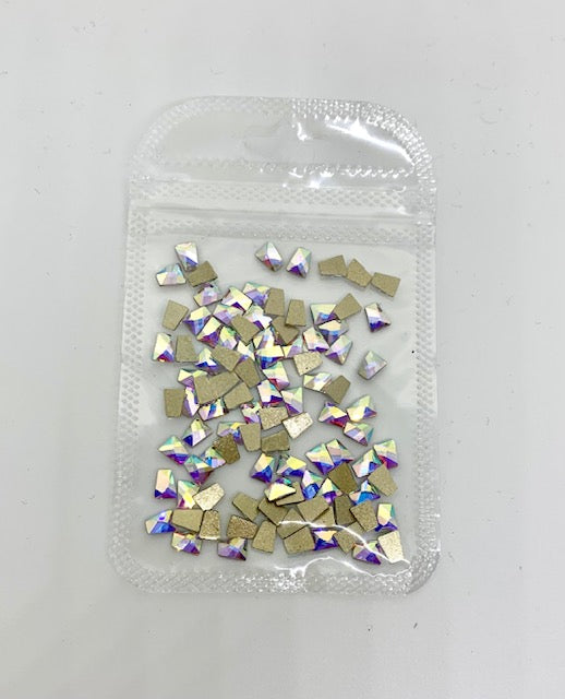 Crystal Flatback Pack - Crystal AB Wing