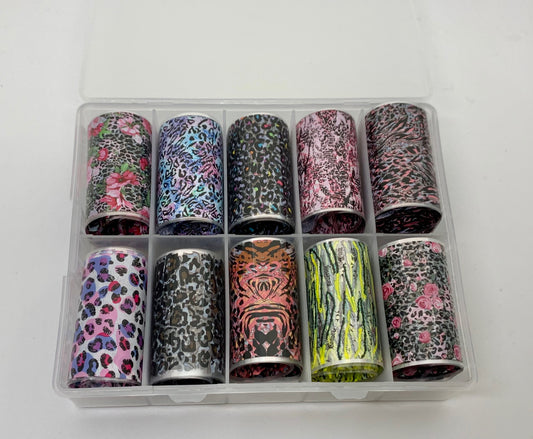 Foil Transfer Cheetah 1