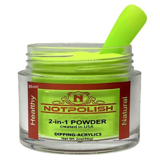 NotPolish - M 100 Hot Lime Bling