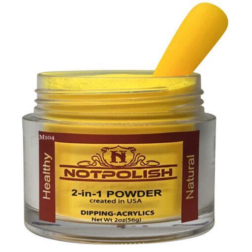 NotPolish - M 104 Yellow Mamba