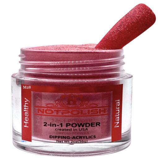 Red Cap M76 Acrylic Powder Dip Powder - Notpolish 2in1 M Collection