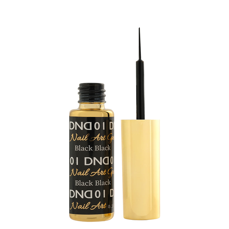 DND Liner Gel Polish Swatch - from 1 to 36
