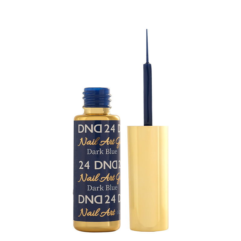 DND Liner Gel Polish Swatch - from 1 to 36