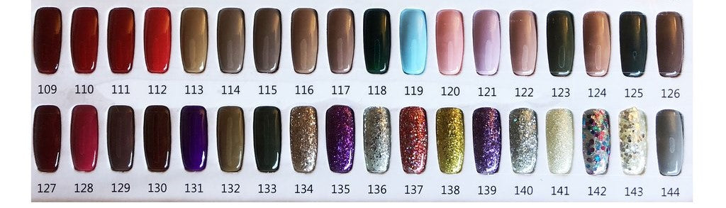 Gelixir Gel Polish Color - 109 to 144