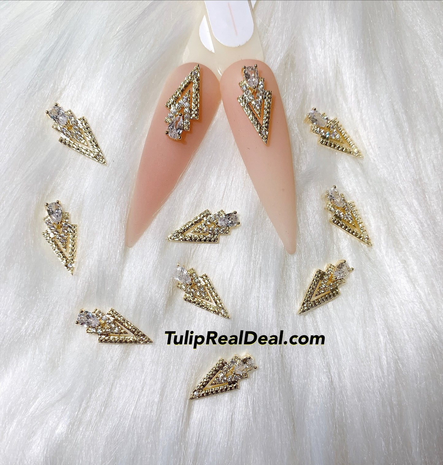 Bling 3D Fancy design charm 1 piece