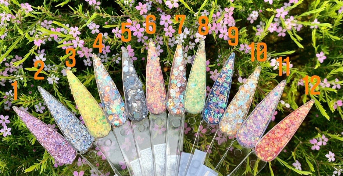 Aurora Acrylic Glitter Powder