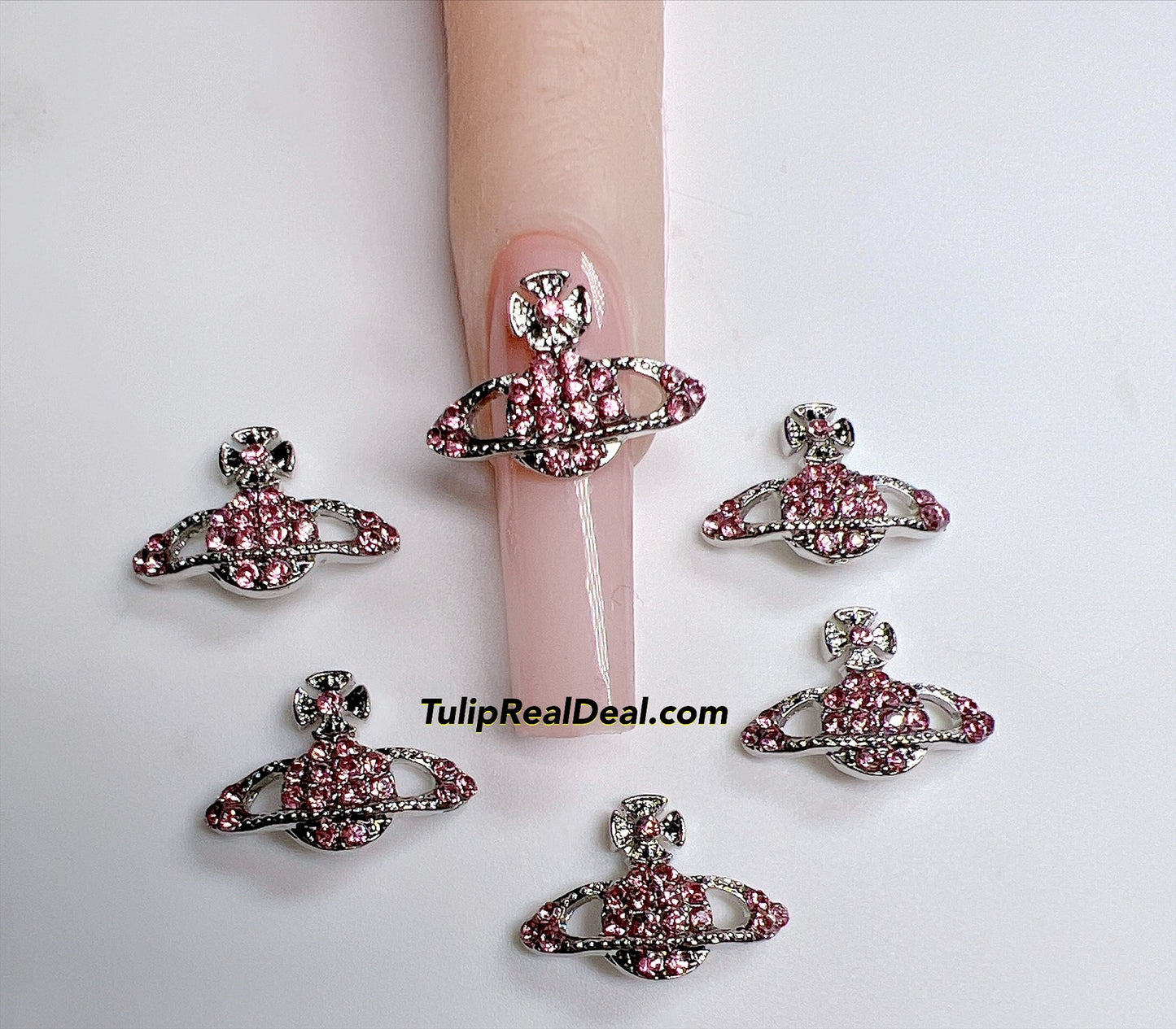 Bling Planet cross charms