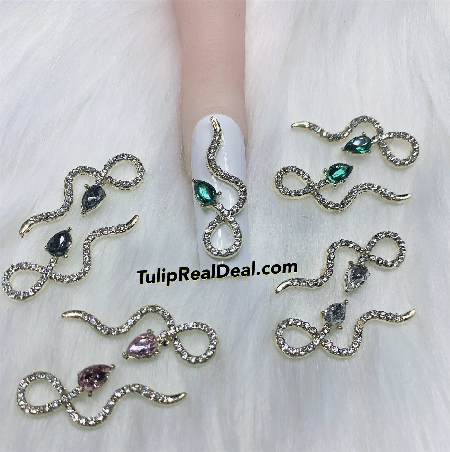 XL Bling nail charms 2pcs