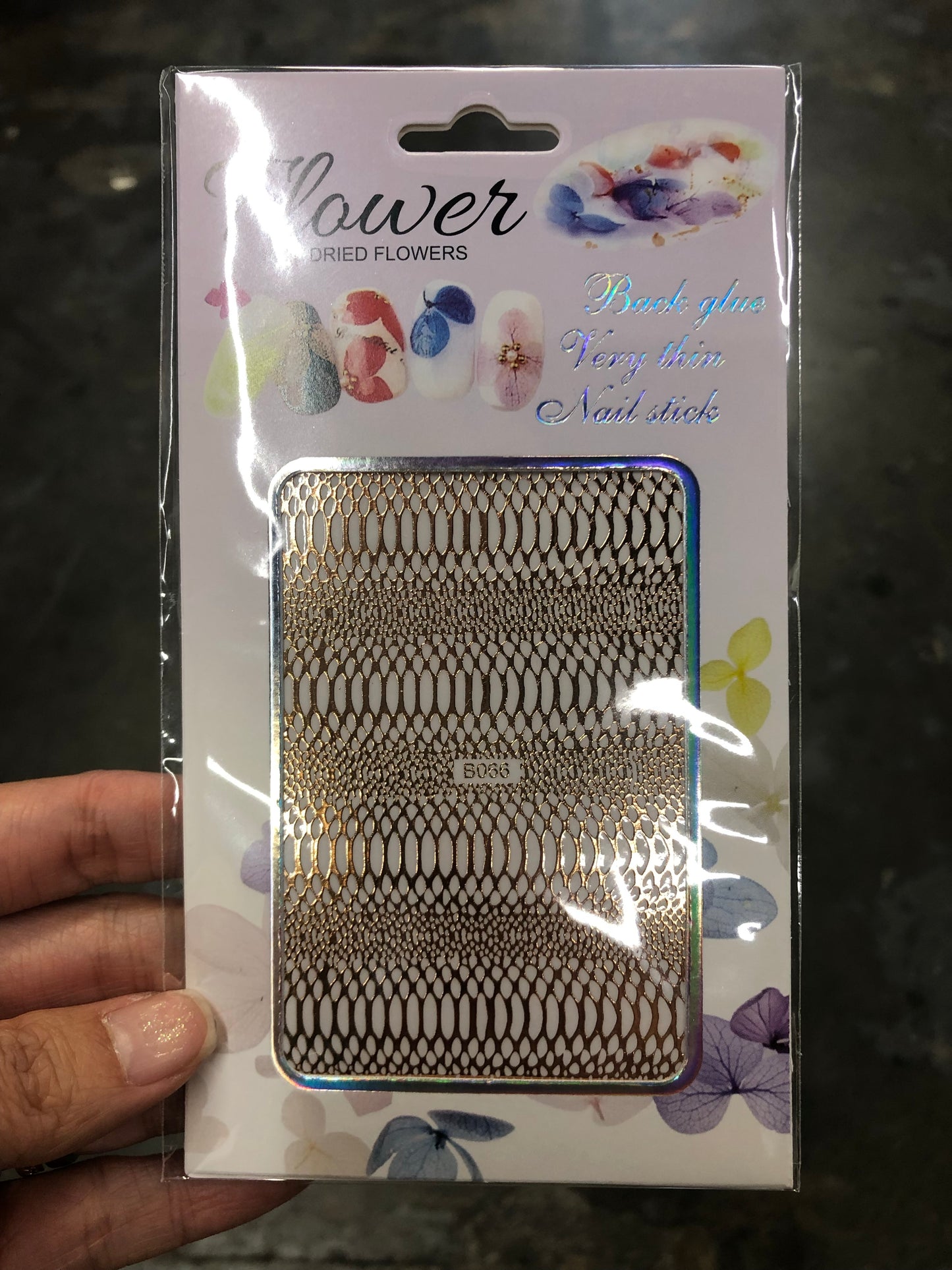 Sticker Snakeskin Holographic