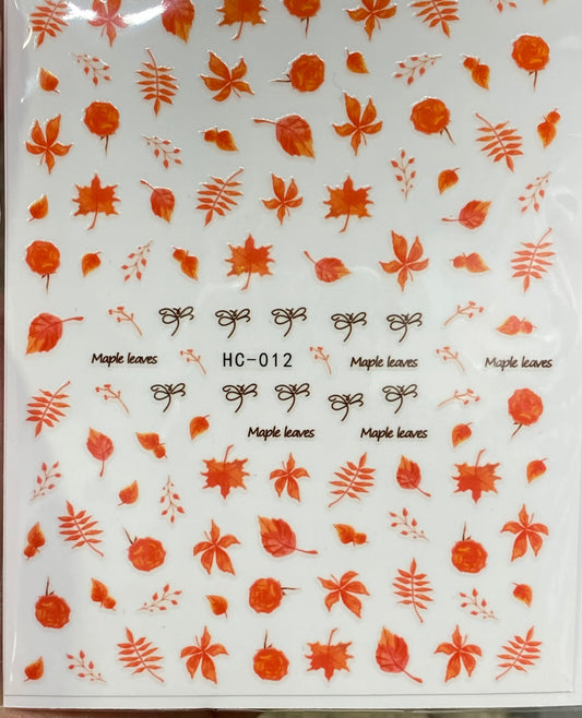 Sticker Fall Leaves 5