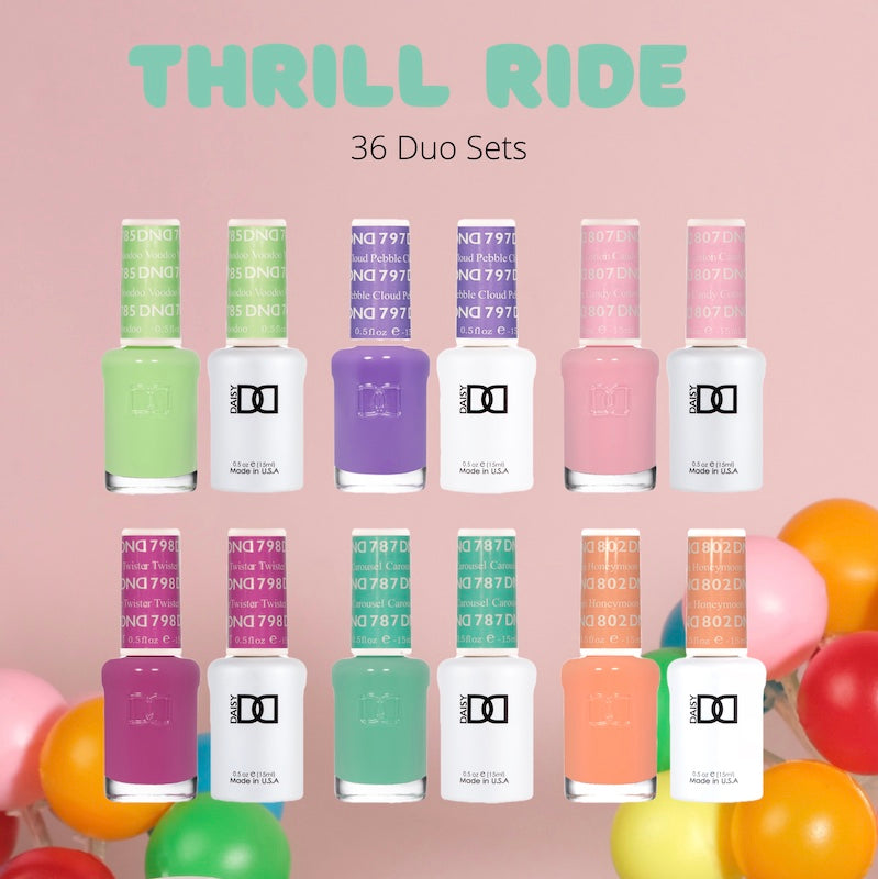 NEW DND Gel Polish Color - Swatch 11 from 783 to 819