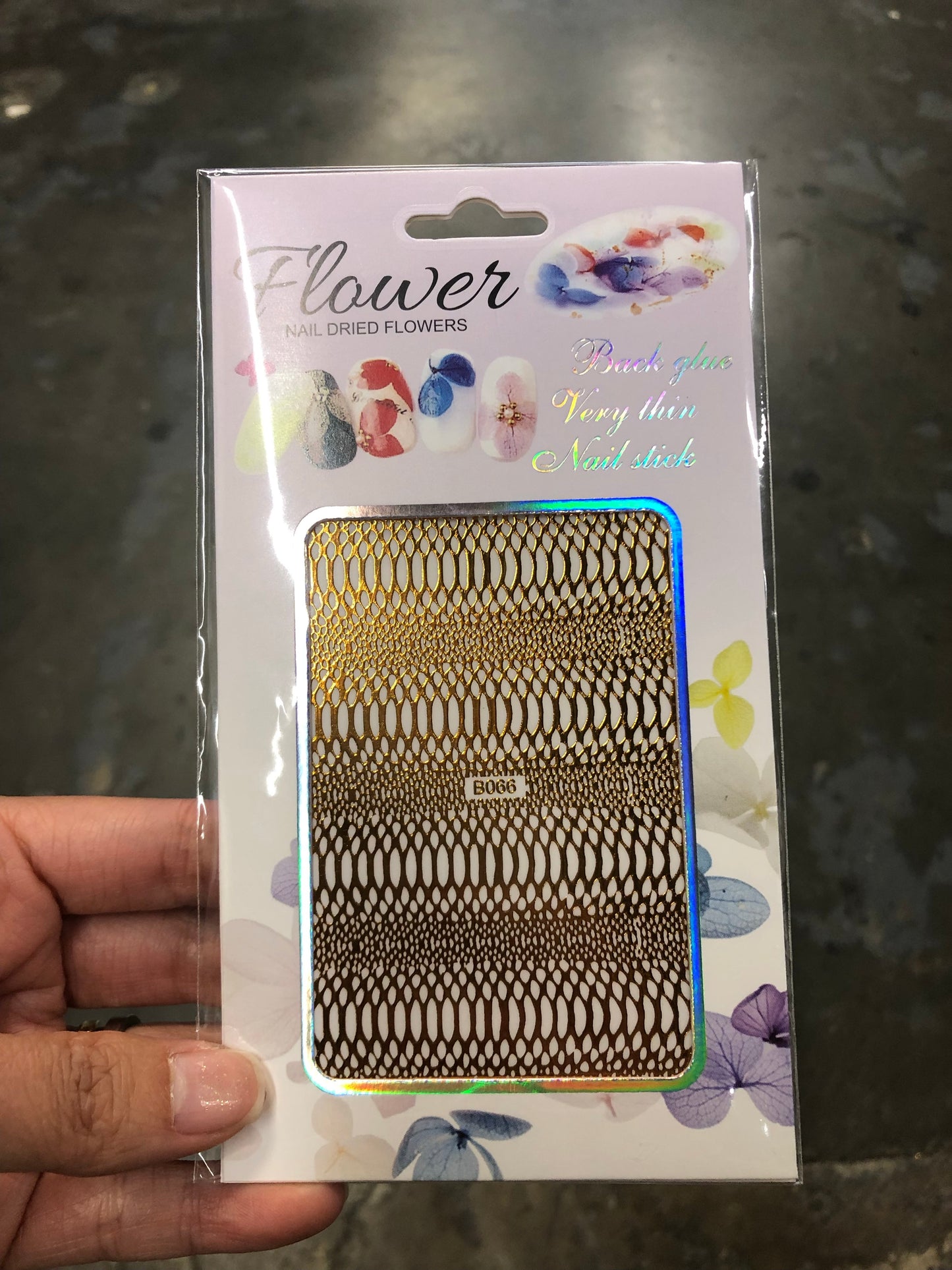 Sticker Snakeskin Holographic