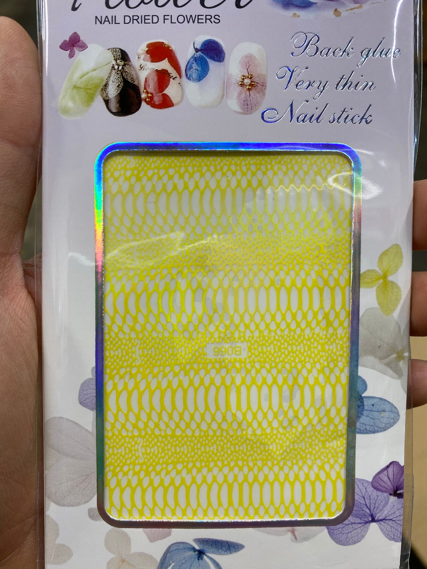 Sticker Snakeskin Holographic