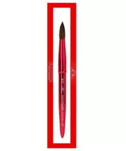 NOT POLISH 100% Kolinsky Acrylic Brush Aluminum Handle *Crimped Option available*