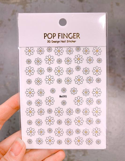 Sticker Daisy Flower