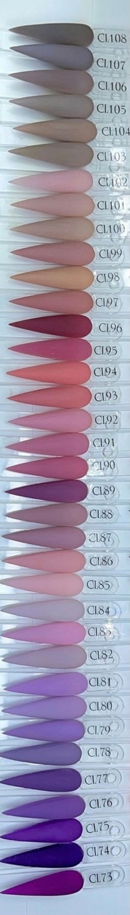 PART 2 CLLAM Acrylic Powder - from 73 to 144