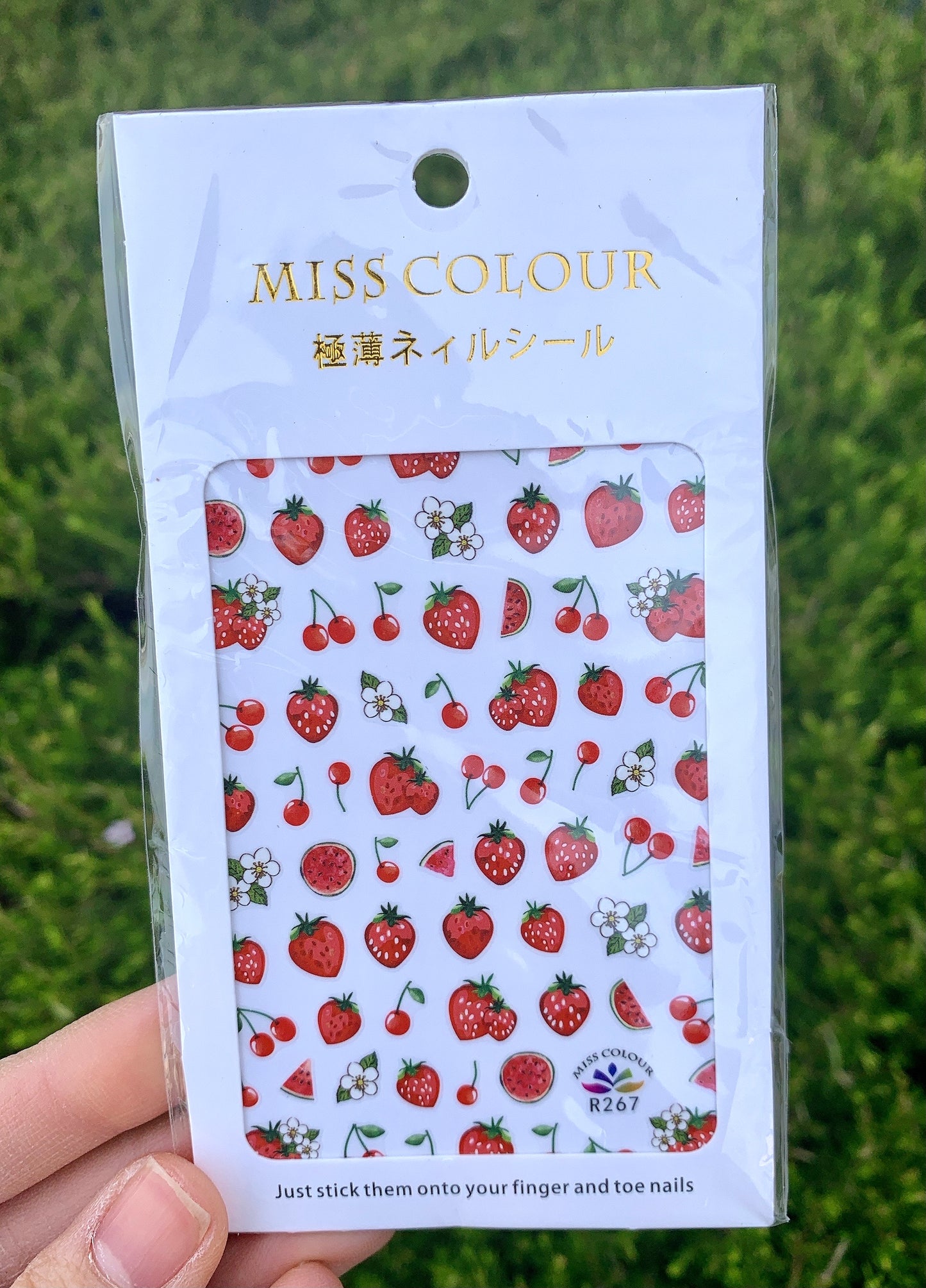 Sticker Strawberry Cherry