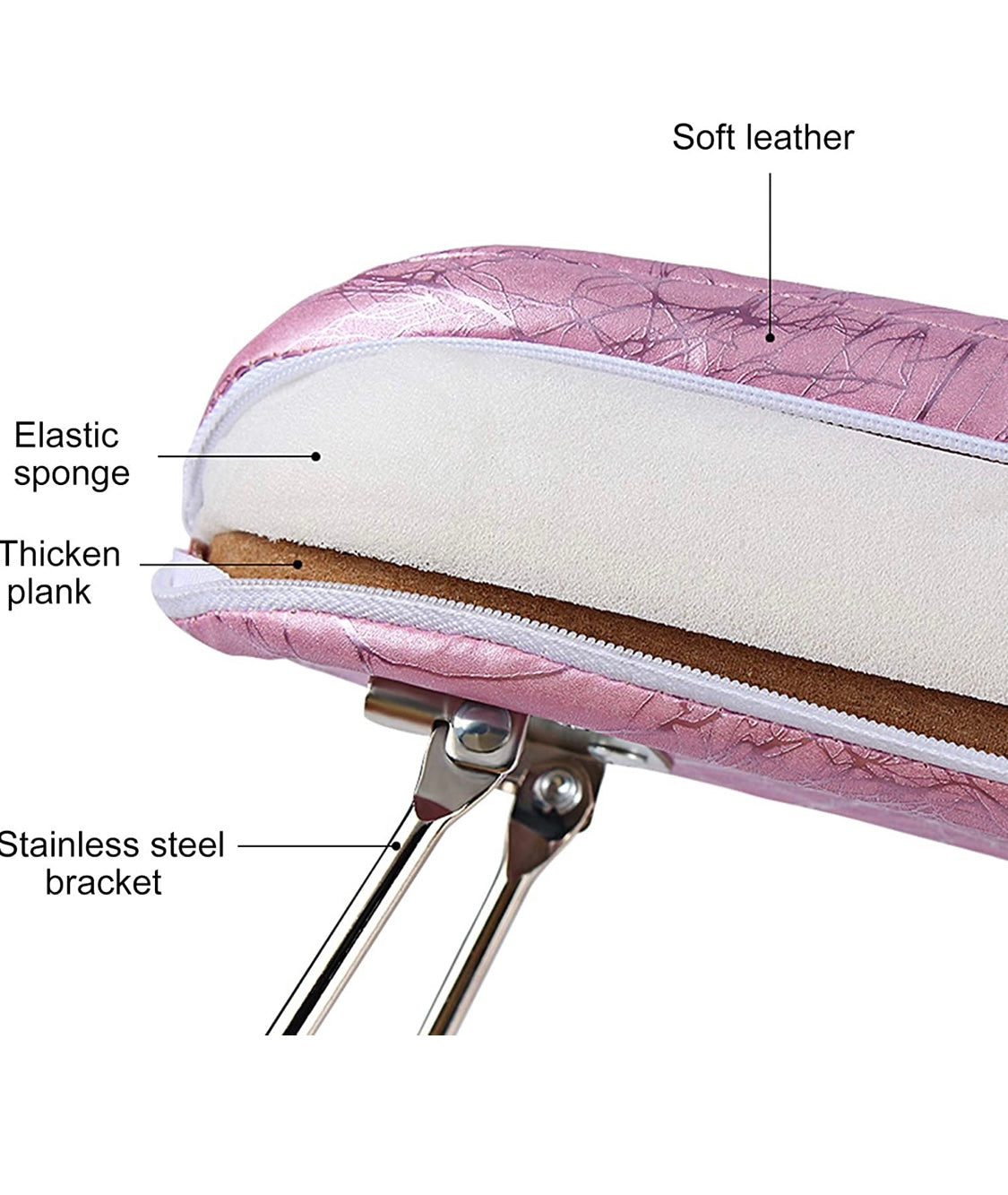Foldable Pink Arm Rest