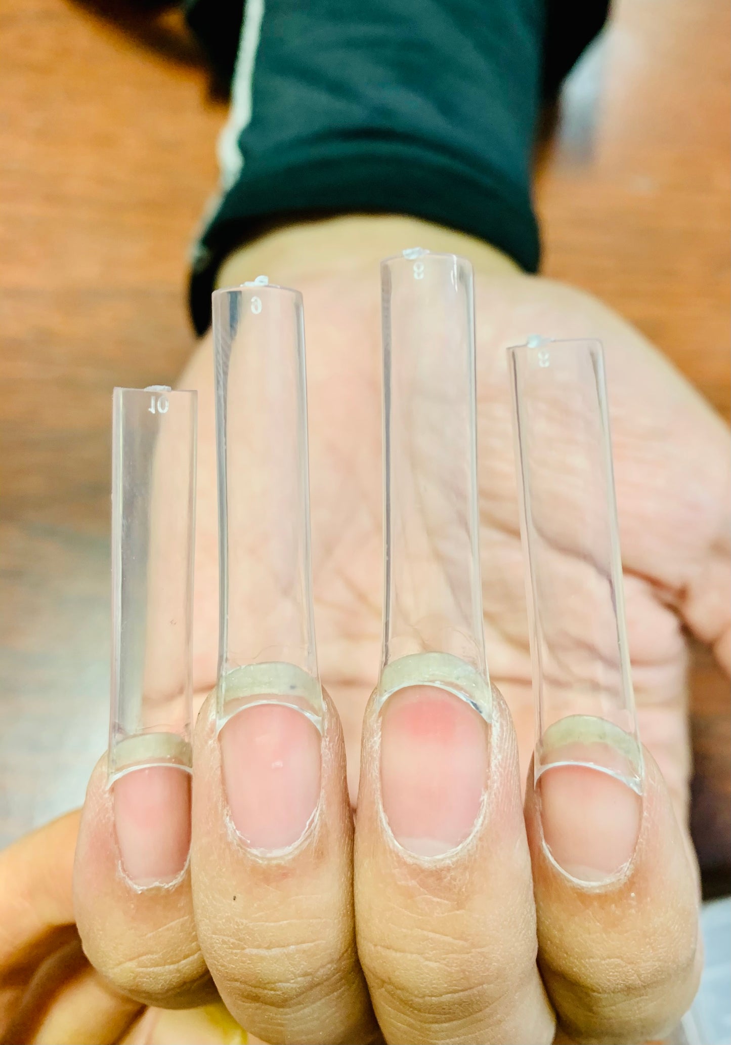 Super Long C Curve Square Tips