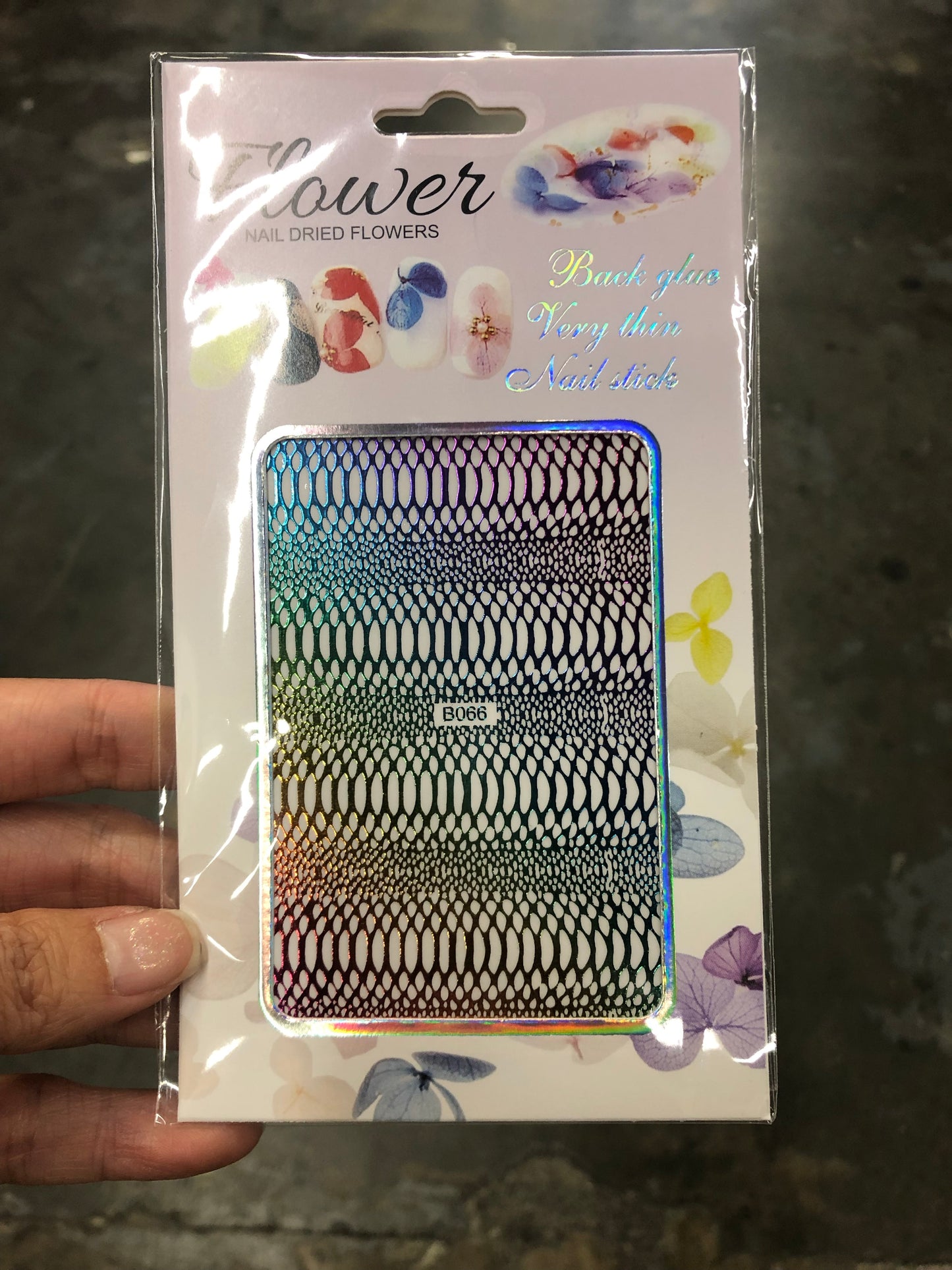 Sticker Snakeskin Holographic
