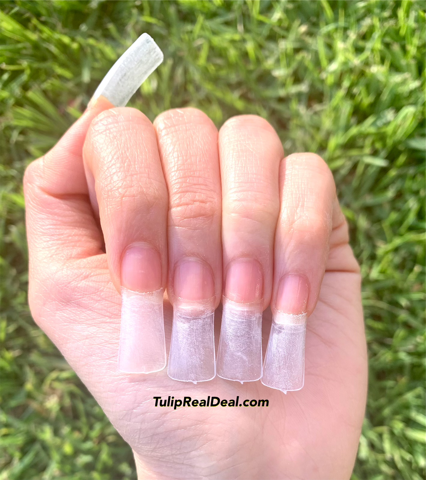 Duck Feet Half cover non C-curve nail tips