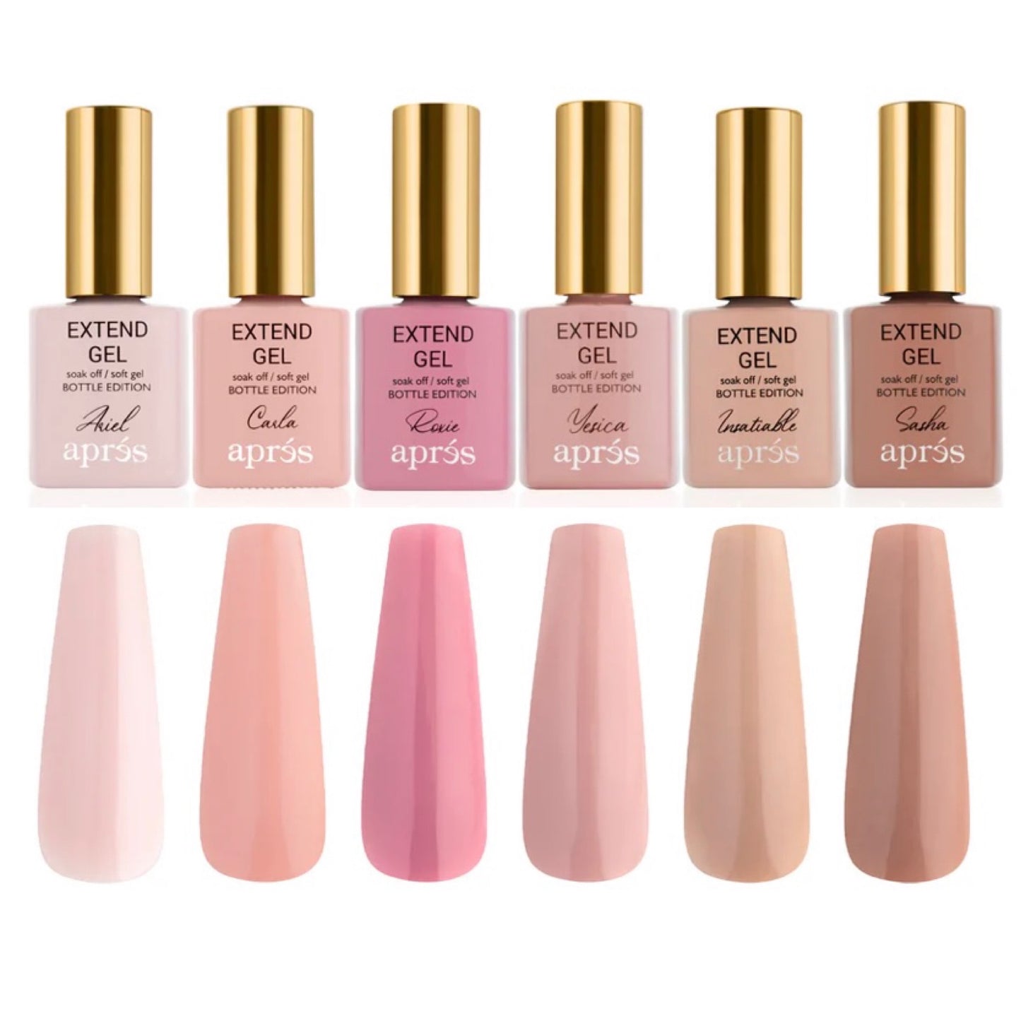 Aprés Color Extend Gel Bottle Edition Set