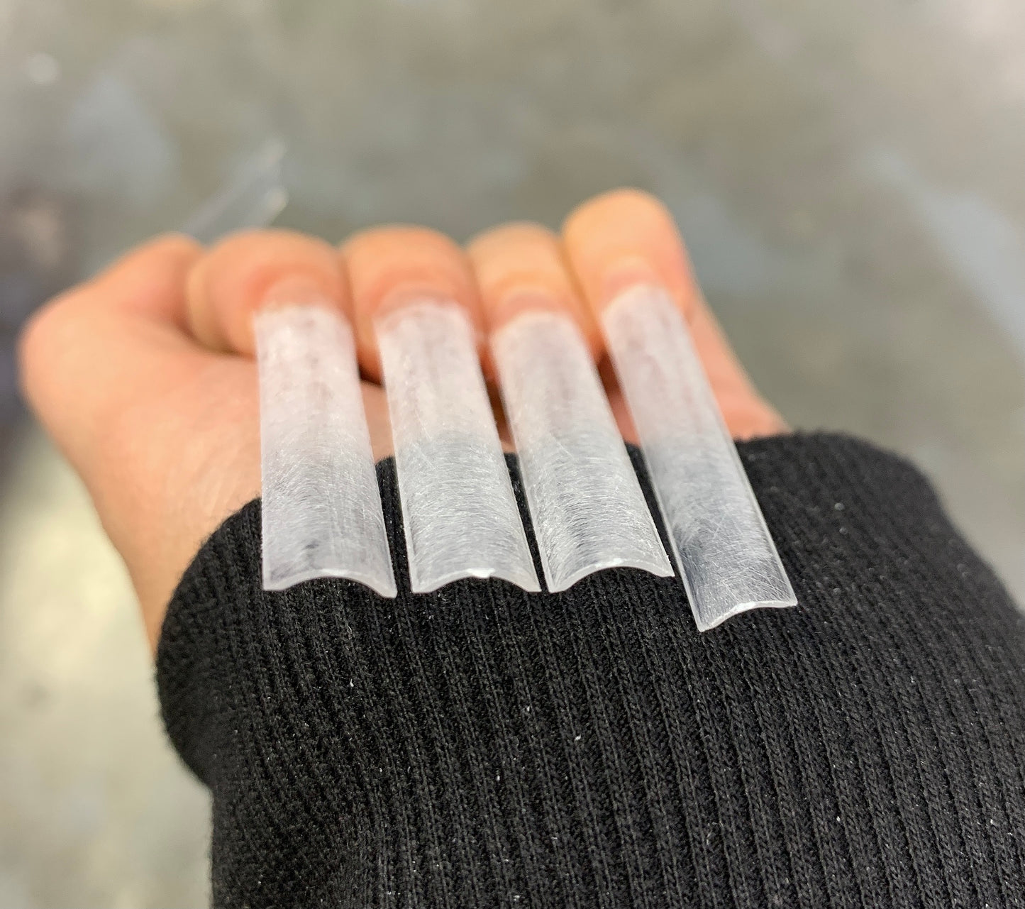 3XL FLATTENED SQUARE Non C- curve Tips