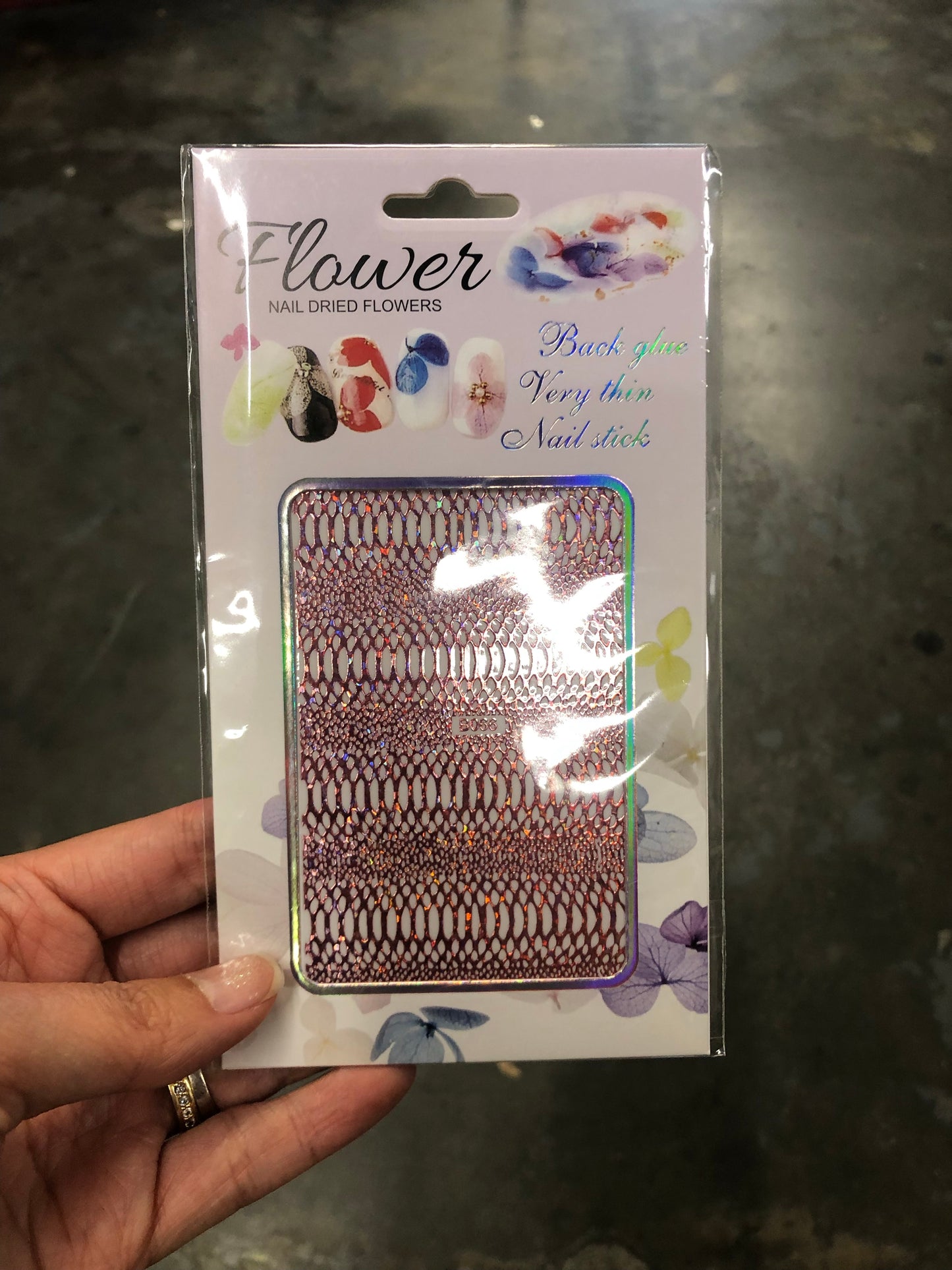 Sticker Snakeskin Holographic