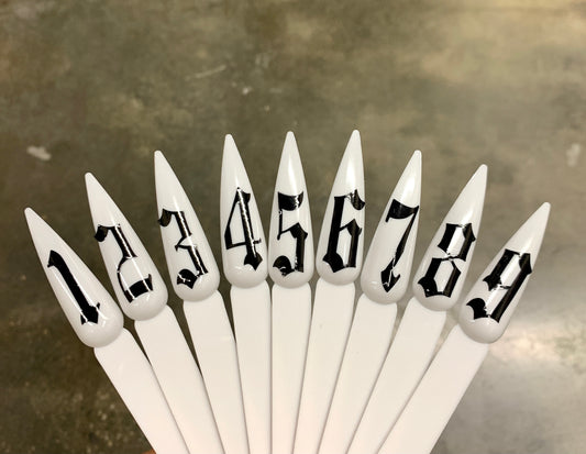 Sticker Numbers Extra Large